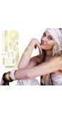 Hippie Nep Tattoos Goud