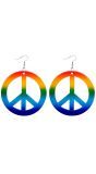 Hippie Oorbellen Regenboog Vrouwen