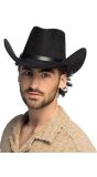 Hoge Western Cowboyhoed Zwart