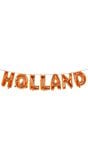 Holland oranje folieballon letterslinger