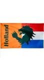 Holland vlag oranje supporters