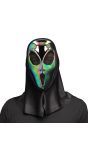 Holografisch Alien Gezichtsmasker met Kap Halloween