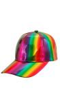 Holografische Pet Regenboog Dames Mannen