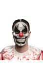 Horror Clown Gezichtsmasker met Beweegbare Kaak Halloween