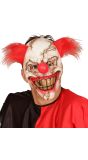 Horror clown met rood haar