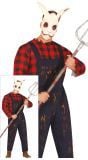 Horror farmer halloween kostuum heren
