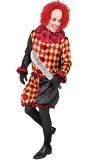 Horror Killer Clown Pak Halloween Rood Heren