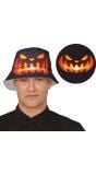 Horror pompoen vissershoed halloween