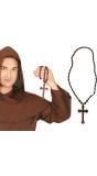 Houten Rozenkrans Monnik Ketting