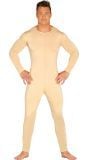 Huidskleur bodysuit naaktpak heren