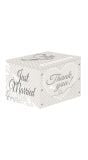 Huwelijk just married cadeau enveloppendoos