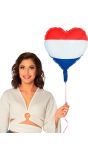 Ik hou van Holland hartvormige folieballon