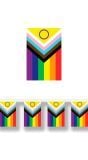 Inclusieve Pride Regenboog Feestslinger