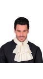 Jabot Wit Kostuum Accessoire Dames Mannen