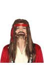 Jack Sparrow Pruik met Kralen
