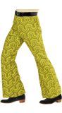 Jaren 70 broek groen