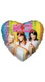 K3 classic hartjes folieballon