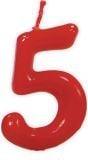 Kaars 5 jaar