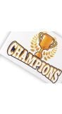 Kampioensfeest zwaaivlag champions