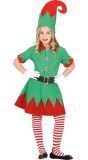 Kerst elf meisjesjurk kind