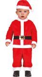 Kerst kostuum baby kleine kerstman