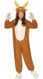 Kerst onesie rendier kinderen