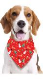 Kerstbandana voor Honden Rood