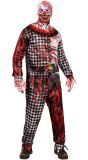 Killer Clown Halloween Kostuum Mannen