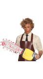 Killer kettingzaag met bloed halloween