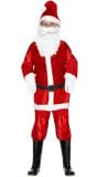 Kinderen kerstman kostuum