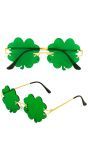 Klavertje Vier Bril St Patricks Day Dames Mannen