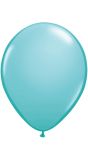 Kleine carribean blue blauwe ballonnen 100 stuks