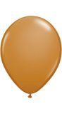 Kleine mokka bruine basic ballonnen 100 stuks