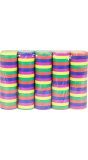Kleurige serpentine rollen 5x