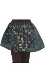 Kleurrijke Tutu met Halloweenfiguren Kind 30 Cm
