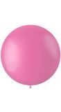 Knal roze ballon matte kleur