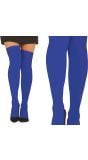 Kniekousen Blauw Dames