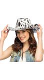 Koe Festival Cowboyhoed Zwart Wit