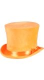 Koningsdag Hoge Hoed Oranje met Strik