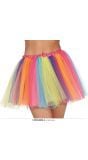 Korte Regenboog Tutu Dames