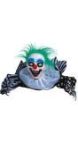 Kruipende Horrorclown met Licht, Geluid en Beweging 65cm Halloween