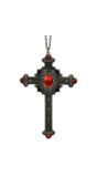 Kruis Gothic Ketting Rode Juwelen