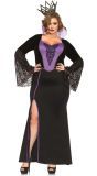 Kwade koningin kostuum plus size