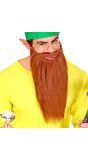 Lange Baard met Snor Bruin