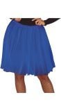 Lange Blauwe Tutu Dames