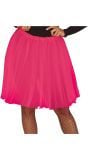 Lange Donkerroze Tutu Dames