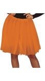 Lange Oranje Tutu Dames