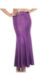 Lange Paarse Zeemeermin Rok