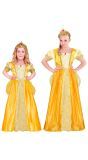 Lange prinses jurk Belle meisjes