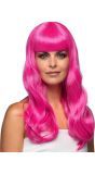 Lange Pruik Roze Chique